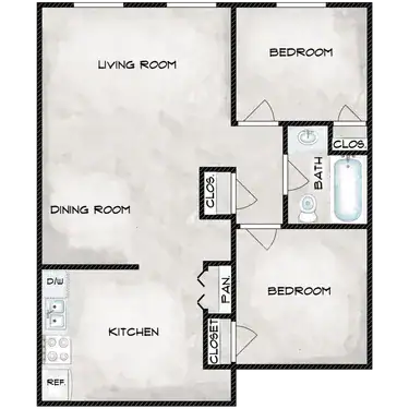 Unit 715-07 715-07 floor plan
